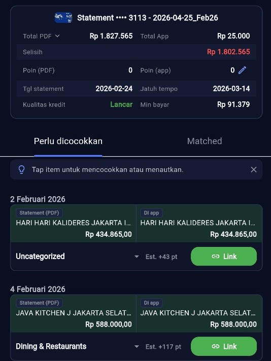 Cocokkan Tagihan PDF dengan Transaksi Tanpa Ribet